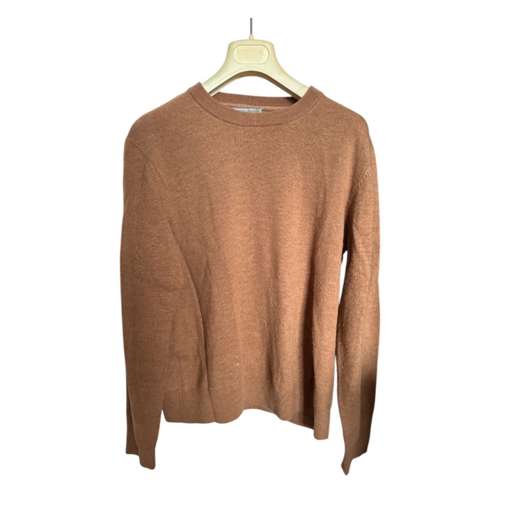 Cozy Brown wool Sweater L